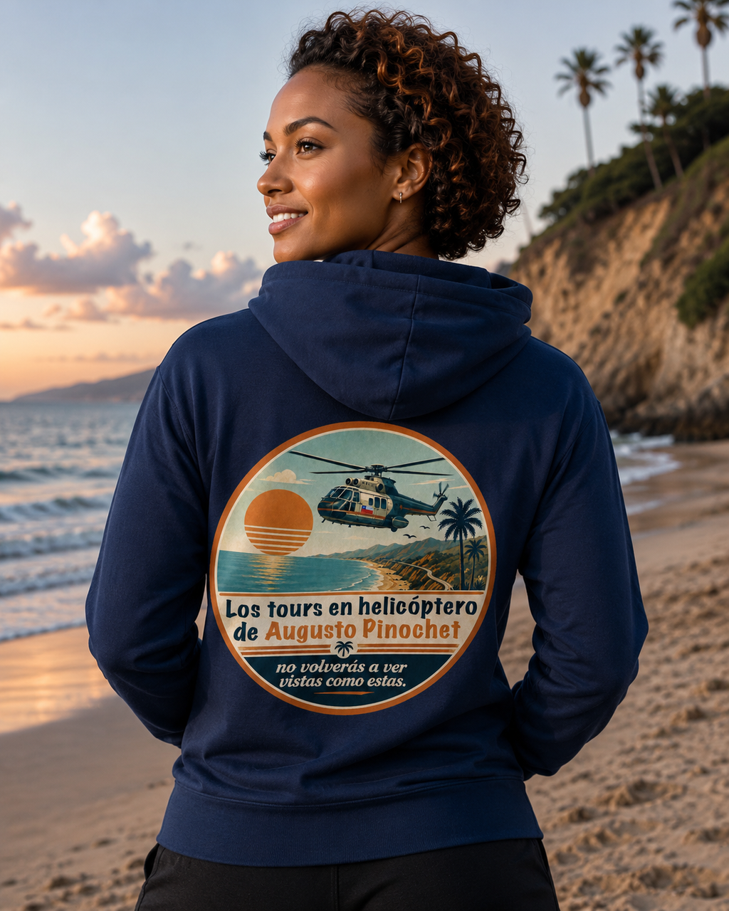 Pinochet Helicopter Tours Hoodie